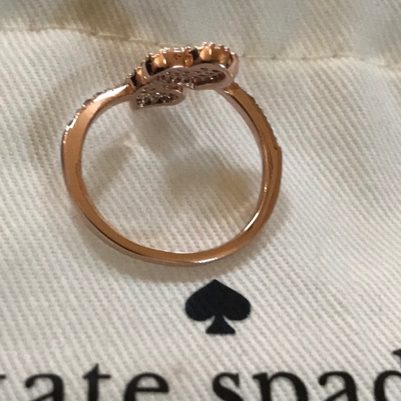 NWOT ♠️Kate Spade Truly yours heart ring ♠️ - Picture 3 of 3